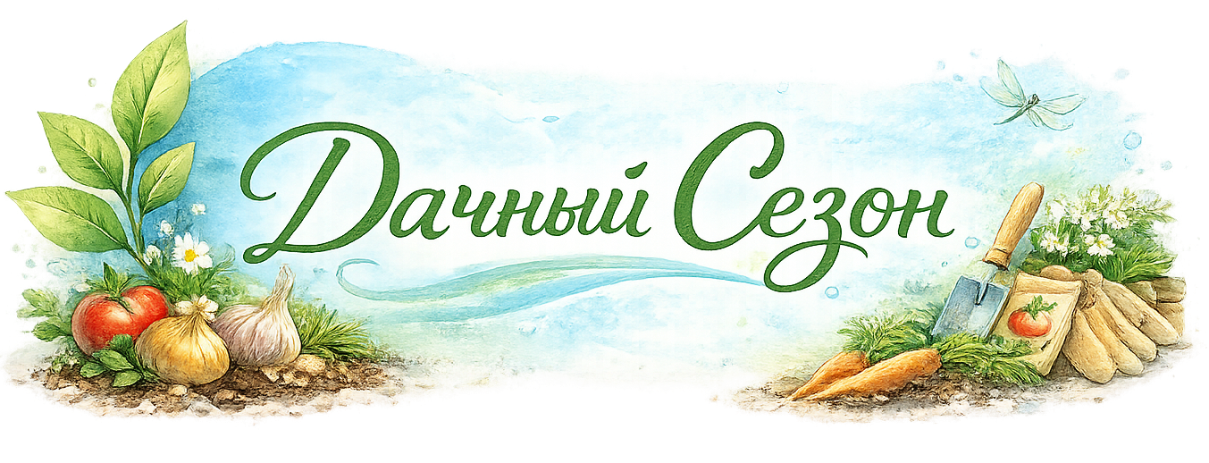 Логотип сайта Дачный Сезон