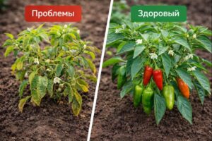 Проблемы при выращивании перца